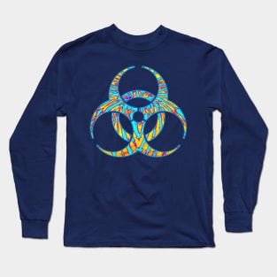 Fire & Ice Biohazard Long Sleeve T-Shirt